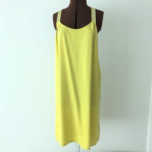 NWT Yellow Tank Racer Back Dress Size 38